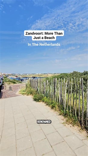 Zandvoort. ⛱️ This place went from a chill fishing village to a tourist destination and F1 race circuit. It's a total glow-up story.✨️ #netherlands #zandvoort #fishingvillage #tourism #travel | In The Netherlands