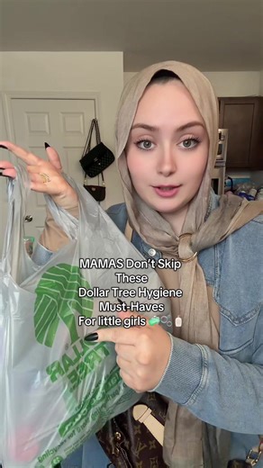 Dollar Tree Hygiene Essentials for Little Girls