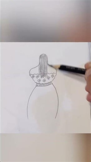 how to draw a girls with Beautiful dress👗 like and subscribe