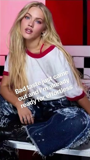 Bad taste has been out for 4 days #freyaskye #badtaste #freya #zombies4 #zombies5