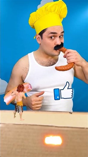 Cardboard TV 📺 and remote control snake 🐍 #builderc