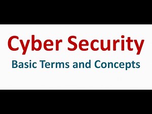 Cyber Security-Information Security-Cyber Security Training For Beginners-Cybersecurity Terminology