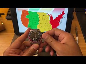 How to operate a Tudor GMT watch