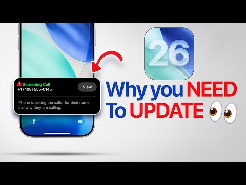 iOS 26 - Top 5 Reasons Why You NEED To Update!