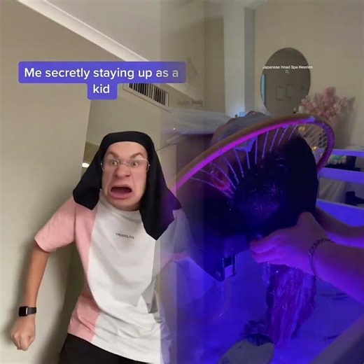 Staying up late at night as a kid #shorts