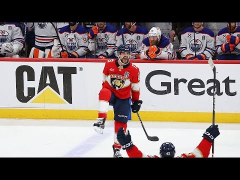Sam Reinhart scores FOUR GOALS to clinch Lord Stanley 😼🏆