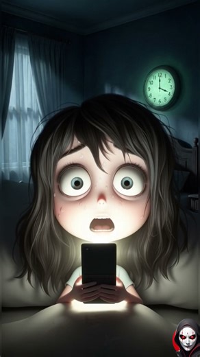 She Got a Message at 3:17 AM… Don’t Watch Alone 👻#shorts #trending #horror