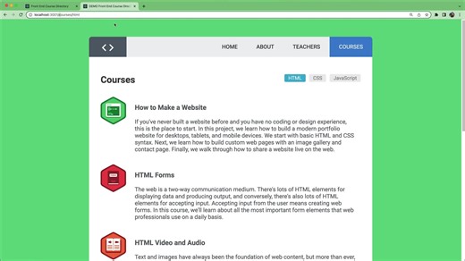 Styling Active Links