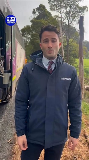 70K views · 1.1K reactions | All 11 passengers on board have now been brought back to safety after their bus slid down an embankment in South Gippsland. #9News | 9 News Melbourne | Facebook