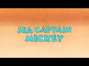 Sea Captain Mickey Oh Toodles & Mystery Mouseketool (In Inverted Colors)