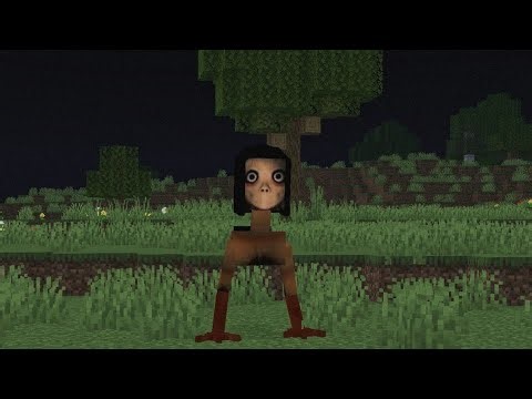 I Found CREEPY MOMO In Minecraft