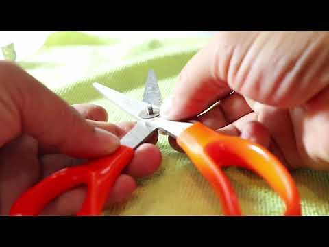 How to repair your old scissors(full version)