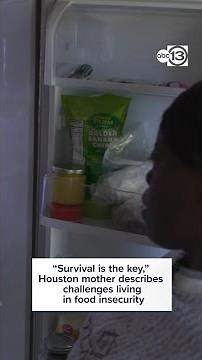 Houston mom describes food insecurity challenges
