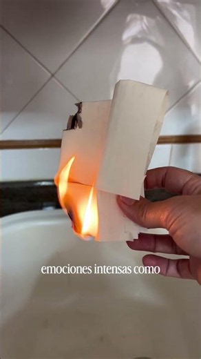 ¿Quemar, romper o guardar una carta terapéutica? ✍️🔥 Lo que significa #escrituraterapéutica