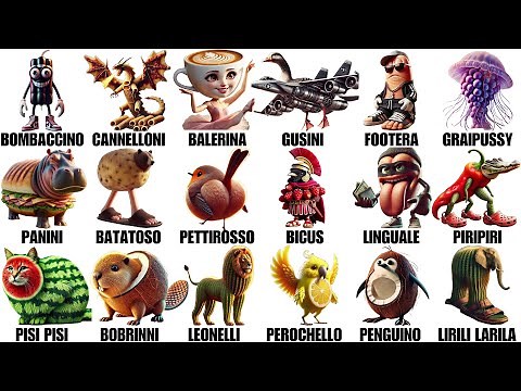 18 Italian Brainrot Animals That Shouldn’t Exist (But Do) 😭🍝