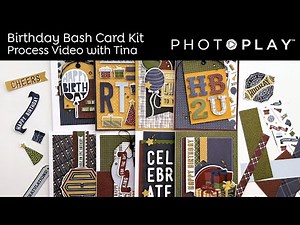 Step-by-Step How To Guide | Birthday Bash Card Kit | PHOTOPLAY PAPER