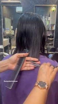 Basic haircut#￼ step-by-step💯✅