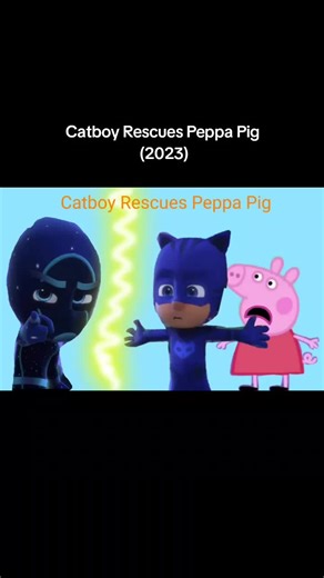 Catboy Rescues Peppa Pig: A Heartwarming Crossover Adventure