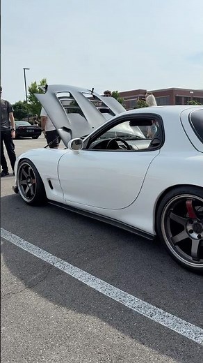 mazda rx7 out and about - DAYTON CARS and COFFEE Show 3, 2026 #carculture #carmeet #carsandcoffee