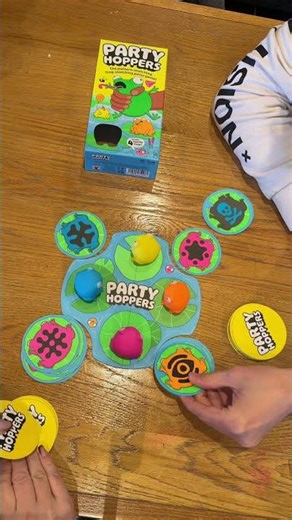Party Hoppers is the new Family games night essential. The pattern matching, quick reaction game