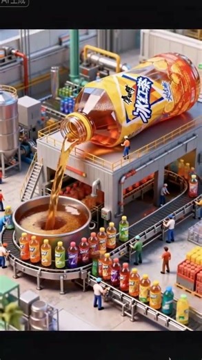 Industrial Satisfaction: The Iced Tea Bottling Process