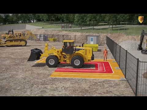 How the Safety Shield works on a Wheel Loader