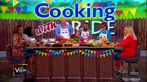 71K views · 466 reactions | COOKING WITH PRIDE! Fried chicken and mac ’n cheese lasagna!? Chefs Art Smith and “The Bear-Naked Chef” Adrian De Berardinis serve up some of their favorites and get our Joy Behar and Whoopi Goldberg to join the fun! Get the recipes: abcn.ws/2NnpTvs | The View | Facebook
