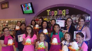 Family Day Cracked Egg Cake class was so much. These are super cute. Check out our events for more fun Family Day classes coming soon. | Over The Top Cake Supplies | Facebook