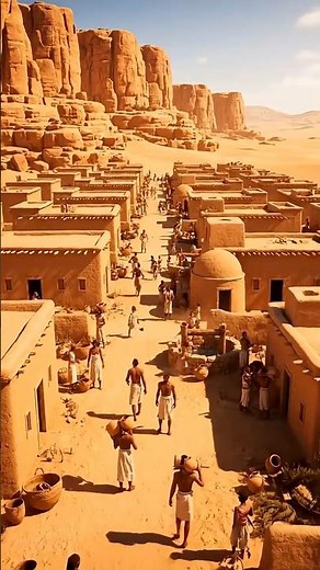 This Is How Ancient Egyptians Lived Inside Their Homes #ancientegypt #egyptianarchitecture