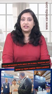 India takes a giant leap in telecom tech! At #BharatTelecom2025, Tejas Networks unveiled its 1.2 Tbps coherent DWDM tech, 5G Massive MIMO radios, 10Gbps fiber broadband, and more. Union Minister Jyotiraditya Scindia applauds Tejas for driving India’s self-reliance in telecom innovation. #TejasNetworks #MadeInIndia #TelecomRevolution #AtmanirbharBhar | VARINDIA IT Magazine