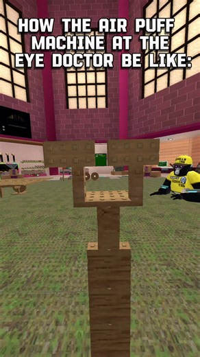 How the air puff machine at the eye doctor be like: | Eye Machine That Blow Air