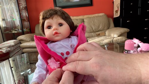 Watch Realistic Newborn Baby Doll 18" Real Toddler girl Lifelike on Amazon Live