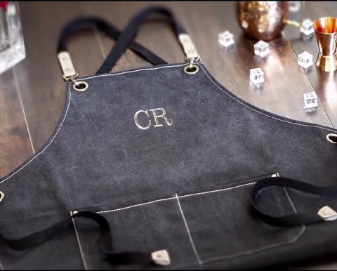 Canvas Workshop Apron With Pockets, Custom Gift for Him, Personalized Bar Apron, Embroidered Kitchen Apron, Barbeque Apron, Bartender Apron - Etsy