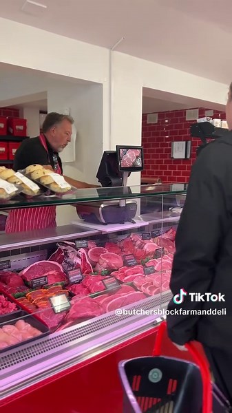 Your experience at The Butchers Block Farm & Deli Shop❤️ Greeted by our helpful staff behind the Butchery counter, always happy to lend a helping hand with whatever you need! Have a wander around the rest of the shop, fruit and vegetables for yourselves, takes look at our offers on daily and anything from the deli✌🏻😊 Make your way over to the till and the lovely ladies will be ready to serve you😁 We all do our best to provide the best service as well as produce to you all, we hope you enjoy y