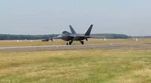 BREAKING: F-22 Raptors arrive at Łask Air Base, Poland!! Here's a brief clip of the Raptors here for a quick trip to Poland during their inaugural European training deployment. More to follow!! #NATO #USAF #EUCOM #Raptor #F22 #c17 #globemaster #Spangdahlem #Tyndall #Charleston #Airmen #avgeek #afgeeks #aviationgeek #aviatongeeks U.S. Air Forces in Europe and Air Forces Africa Air Combat Command U.S. European Command (EUCOM) NATO U.S. Mission to NATO U.S. Department of Defense (DOD) U.S. Embassy 