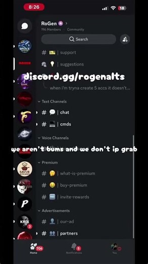 join to get the best alt generator https://discord.gg/rogenalts #altgen #viral