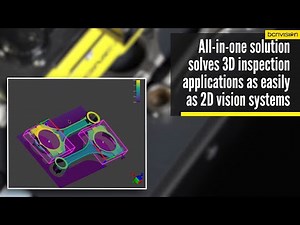 Sistema de visión artificial 3D compacto In-Sight 3D-L4000