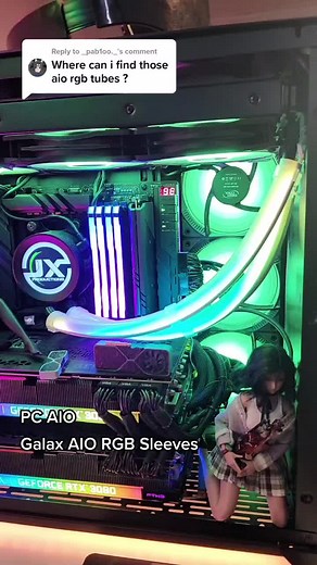 Replying to @_pab1oo._ PC RGB Sleevers for your AIO. #fyp #fypシ #pc #aio #tech #techtok #techtips #rgb this Galax AIO RGB sleeves makes your PC bling