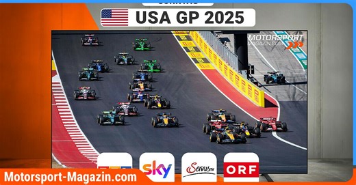 Formel 1 im TV: Wer überträgt das Rennen in Austin heute live im Free-TV und Stream?