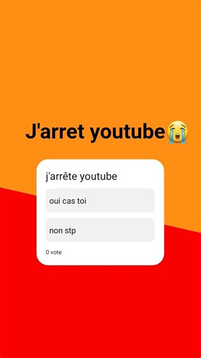 j'arrête YouTube