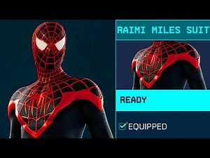 This NEW Raimi Miles Suit Is TRULY PERFECT In Spider-Man Miles Morales PC