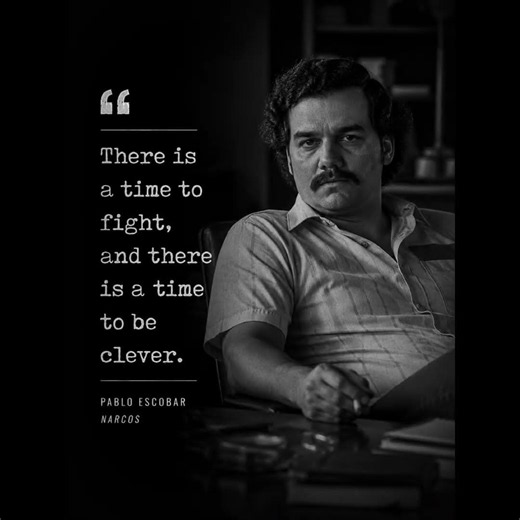 Pablo Emilio Escobar Gaviria was a notoriou Colombian.#quotes #dothingsyoudontwanttodo #carelessness