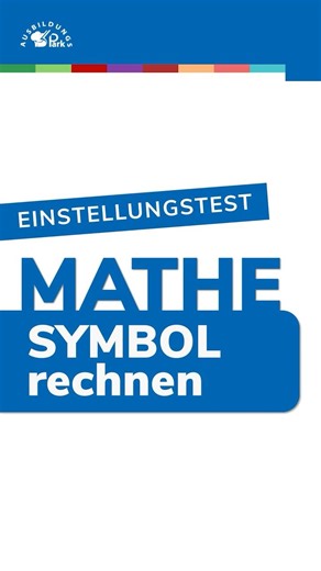 3. Einstellungstest Mathematik I – Zahlenreihen & Symbolrechnen #einstellungstest #mathematik