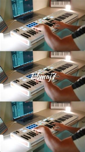 Playing around with the 7s 🎹 | Arturia Keylab Essential MK3 61 | Synth Power Chords