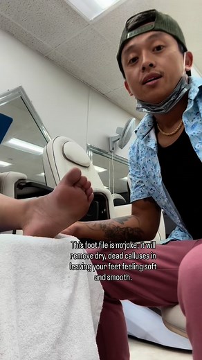 Minh Thai on Instagram: "This is the best foot file I have ever used to remove dry dead calluses on my client feet. * Thank you for your support. Make sure to Follow, Like, and Share. Support & Shop: www.beyondthecream.com * * #nailtech #nail #selfcare #tutorial #fashion #tutorial #trendingnails #meme #cuticleoil #longnails #shortnails #fblifestyle"