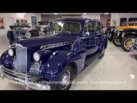 1940 Packard 160 Super Eight Touring Sedan, 30k Original Miles, 48 Yrs Owned, Overdrive, Survivor!