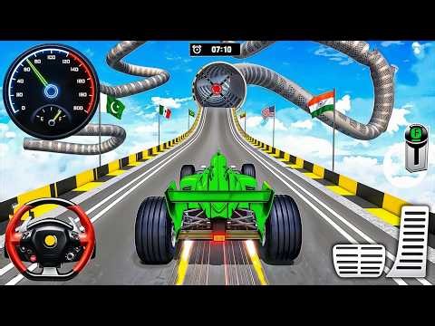 Formula Car Mega Ramp Extreme Racing - GT Car Formula Car Racing Stunts 3D - Android GamePlay