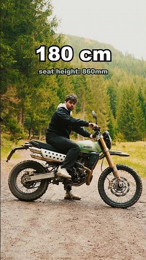 Fantic Caballero Rally im Sitztest #fantic #caballero #rally