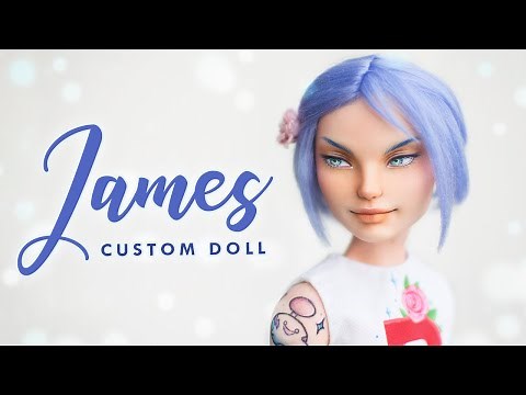 Team Rocket James / Kojiro REDESIGN • Ever After High OOAK Custom Doll Tutorial