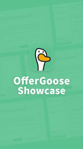 Offergoose AI Interview Copilot Showcase